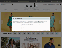 Tablet Screenshot of navabi.nl